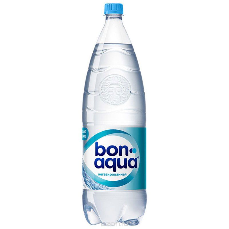 Бутылированная вода Бонаква не газ.